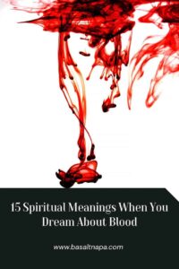 Seeing Period Blood in Dream Spiritual Meaning in Islam